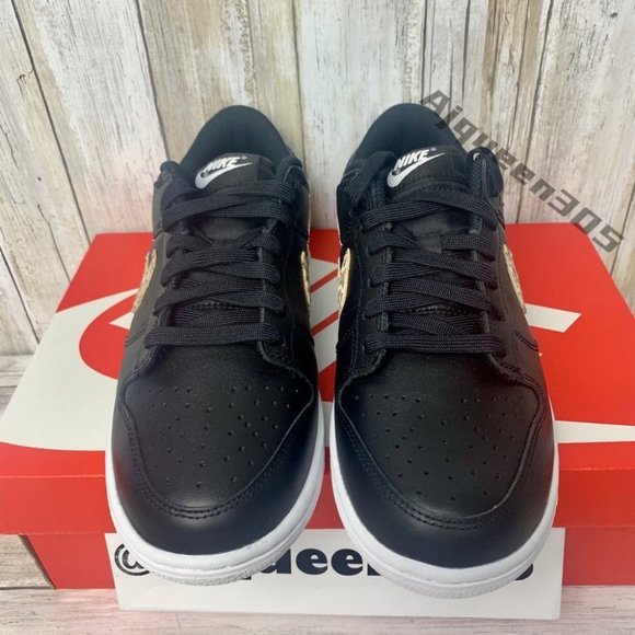 Nike Dunk Low Leopard Swoosh Women’s - Picture 4 of 6